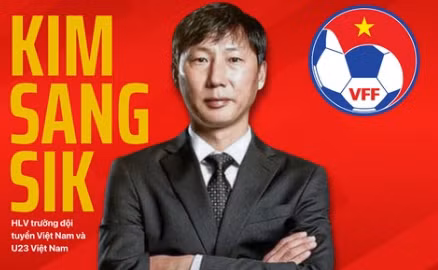 Tân HLV tuyển Việt Nam Kim Sang Sik cần 'hồi sinh' thế hệ vàng bóng đá Việt Nam.