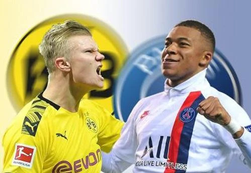 Haaland và Mbappe lọt tầm ngắm của Real Madrid. 