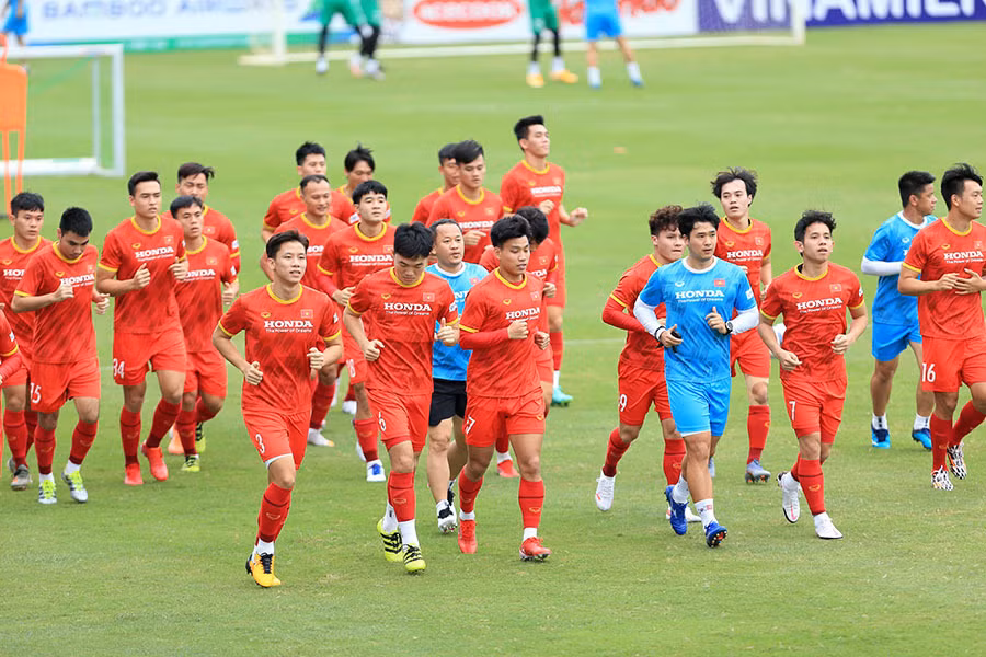 Tuyển Việt Nam lên đường sang Saudi Arabia vào ngày 28/8