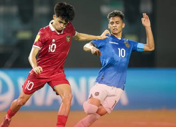 U17 Indonesia cầm hòa U17 Ecuador ở trận ra quân World Cup 2023.