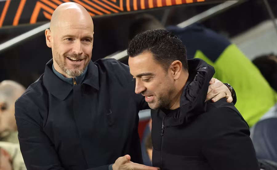 Huấn luyện viên Xavi có cơ hội thay thế vị trí của Ten Hag.
