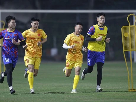 U22 Việt Nam tích cực rèn quân cho SEA Games 32.