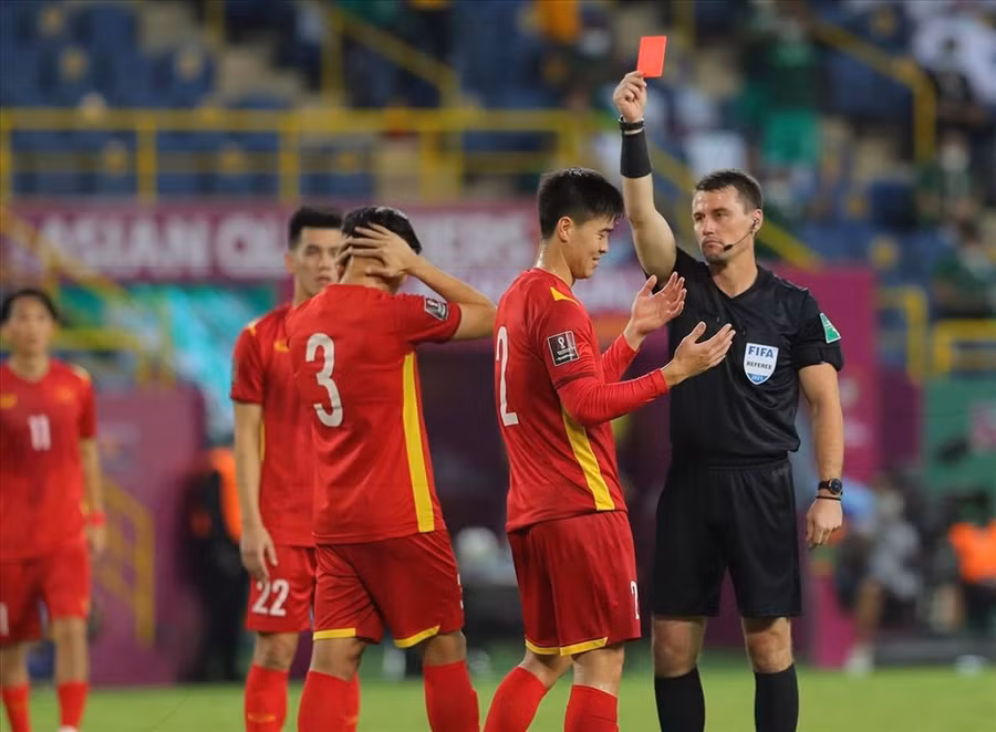 Tuyển Việt Nam chịu nhiều quyết định sai lầm về công tác trọng tài ở vòng loại World Cup