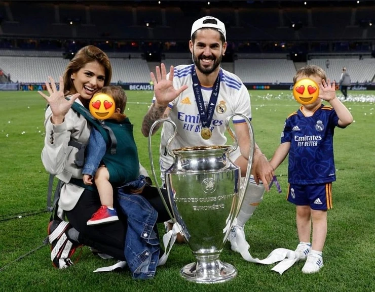 Isco đã ăn mừng "hụt" trong ngày Real giành chức vô địch Champions League lần thứ 14. Ảnh: Reuters