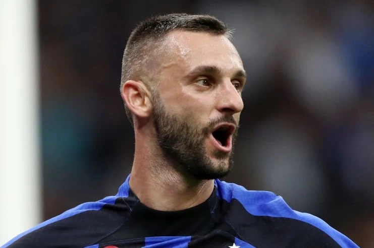 Tiền vệ Marcelo Brozovic lọt tầm ngắm của Barca. 