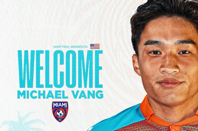 Michael Vang cập bến CLB Miami.