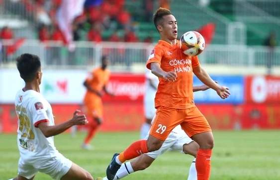 Hoàng Anh Gia Lai bất phân thắng bại Công an Hà Nội vòng 4 V.League.