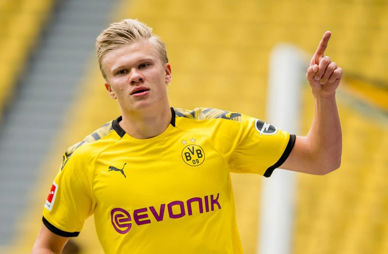 Erling Haaland được đồn đoán sắp gia nhập Manchester City. 