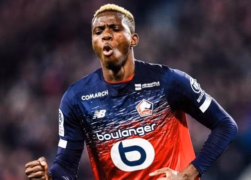 Osimhen nhận được sự quan tâm rất lớn của MU.