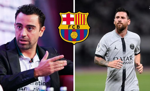 HLV Xavi ẩn ý về việc chiêu mộ Messi ở kỳ chuyển nhượng mùa hè.