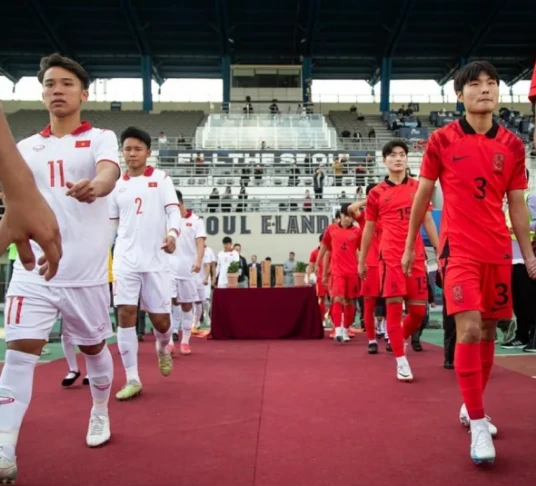 U18 Việt Nam thua cách biệt Hàn Quốc ở giải Seoul Cup 2023.