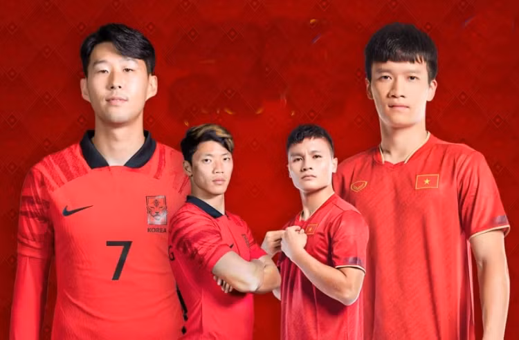 Trận Việt Nam và Hàn Quốc được phát trực tiếp trên nhiều kênh sóng tại Việt Nam.