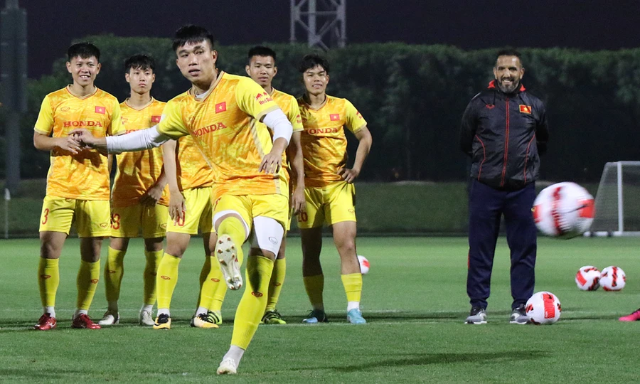 U22 Việt Nam tích cực rèn quân chuẩn bị cho SEA Games 32.