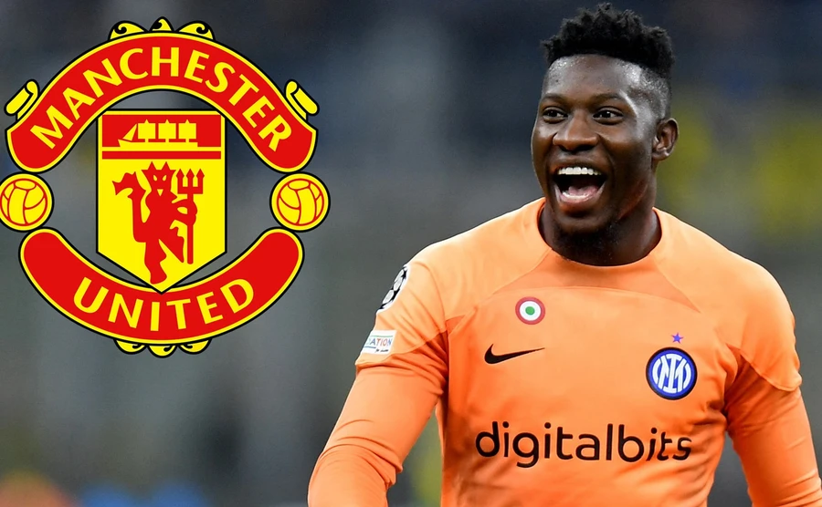 Thủ môn Andre Onana và Inter Milan đang ở rất gần Man United.