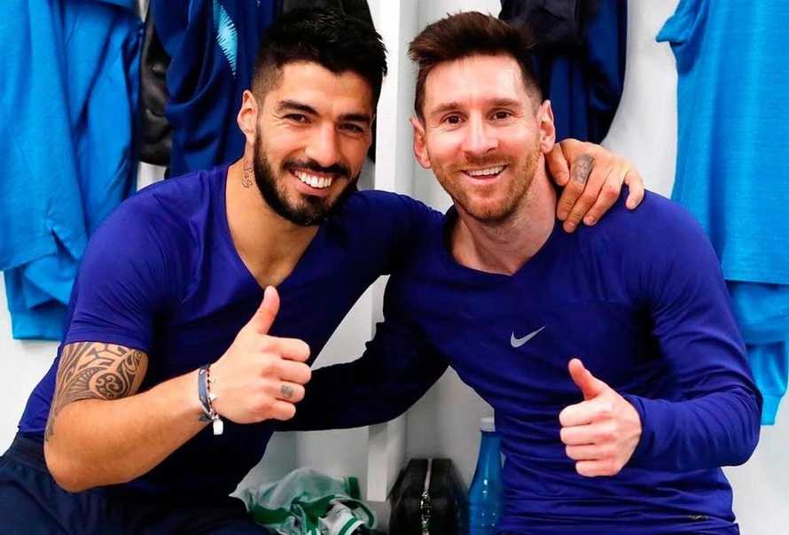 Suarez được đồn đoán sắp tái hợp Lionel Messi trên đất Mỹ.