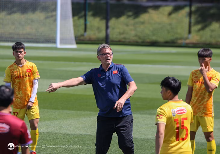 U23 Việt Nam tích cực chuẩn bị cho lượt trận thứ hai của Doha Cup.