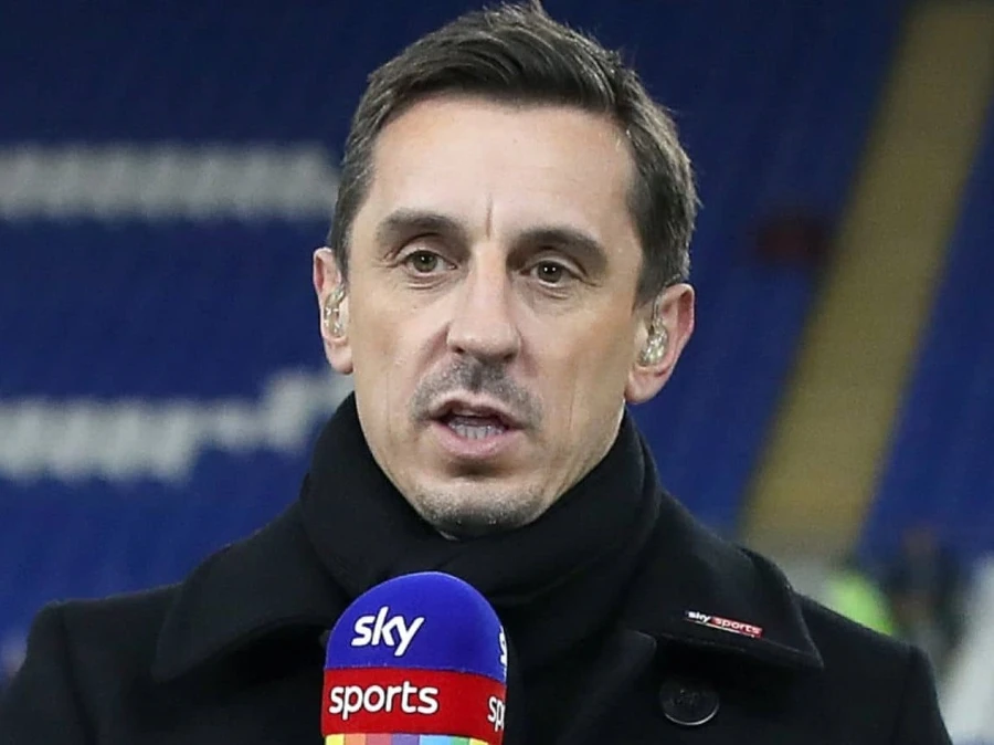 Gary Neville dự đoán Man United văng khỏi Top 4 ở Premier League.