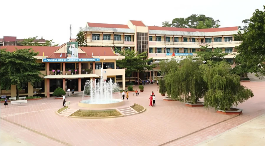 Trụ sở chính Phân hiệu Đại học Thái Nguyên sẽ được đặt tại Trường Cao đẳng Sư phạm Điện Biên.