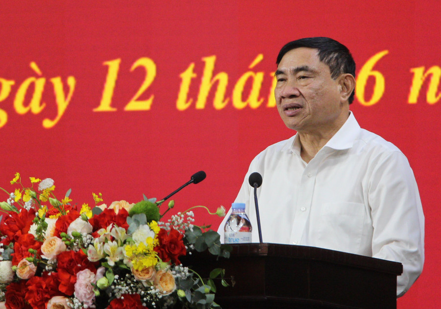 Ông Trần Quốc Cường phát biểu tại buổi lễ. img-3291.jpg