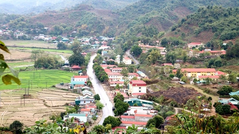 Tâm chấn động đất ở khu vực huyện Mường Chà (Điện Biên).