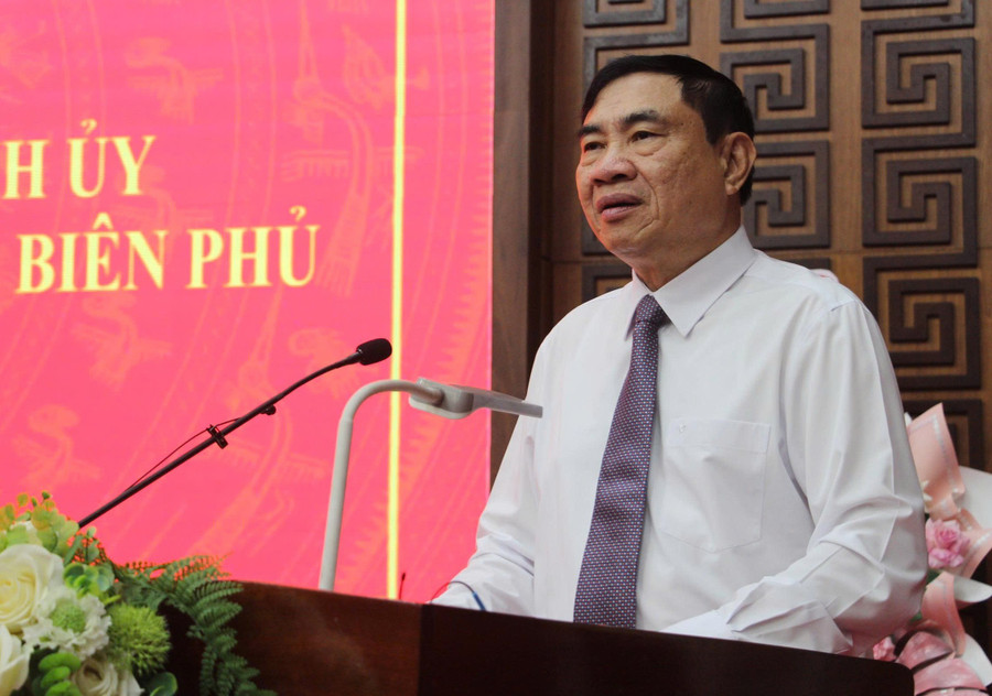 Ông Trần Quốc Cường phát biểu tại hội nghị. z6699952508366-e79f3401b532d6725d5de6239ce0d3a4.jpg