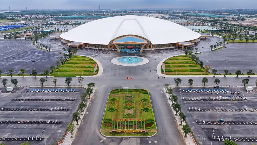 Toàn cảnh Trung tâm Triển lãm Quốc gia (Đông Anh, Hà Nội).