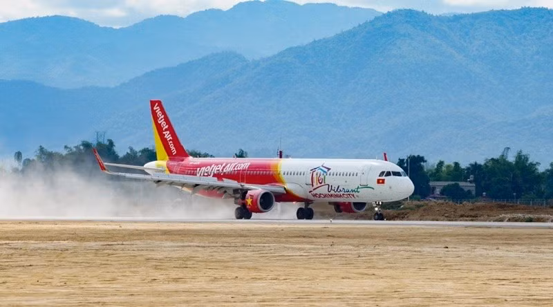 Vietjet cam kết tiếp tục duy trì đường bay Điện Biên - TP Hồ Chí Minh tại sân bay Điện Biên Phủ.