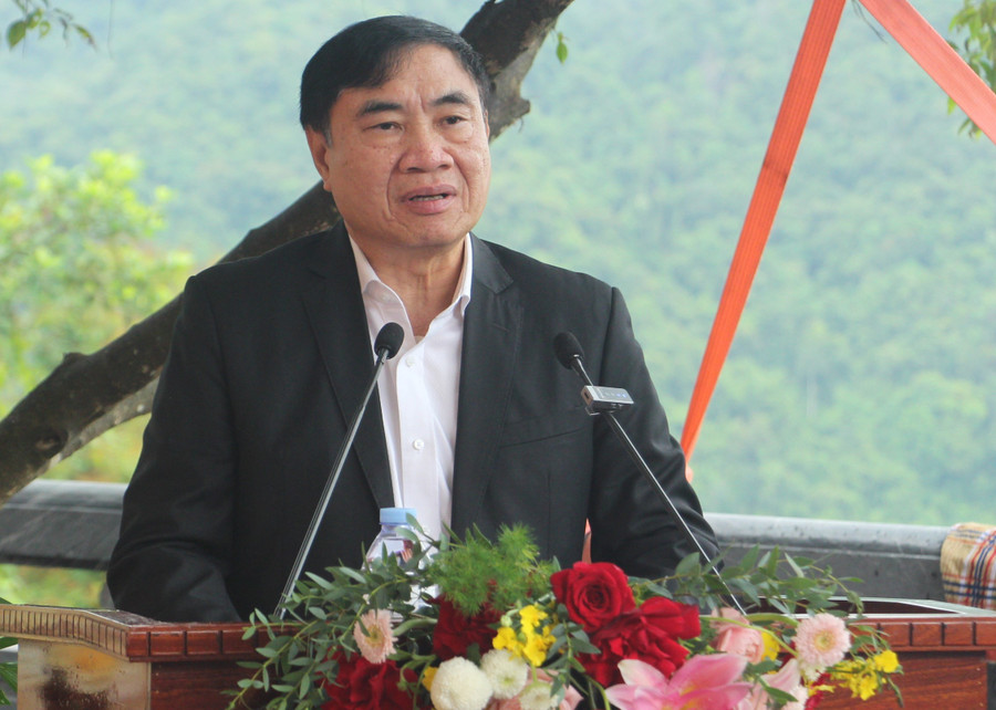Ông Trần Quốc Cường phát biểu tại buổi lễ. khanh-thanh-4.jpg