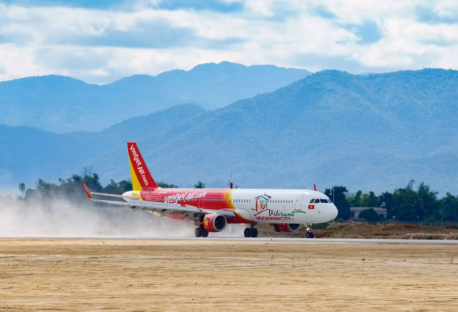 Vietjet Air chính thức dừng toàn bộ hoạt động khai thác các chuyến bay đi/đến tại sân bay Điện Biên từ 1/6/2025.