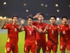 Các cầu thủ U23 Việt Nam ăn mừng chiến thắng sau trận tranh Huy chương Đồng. Ảnh: INT.