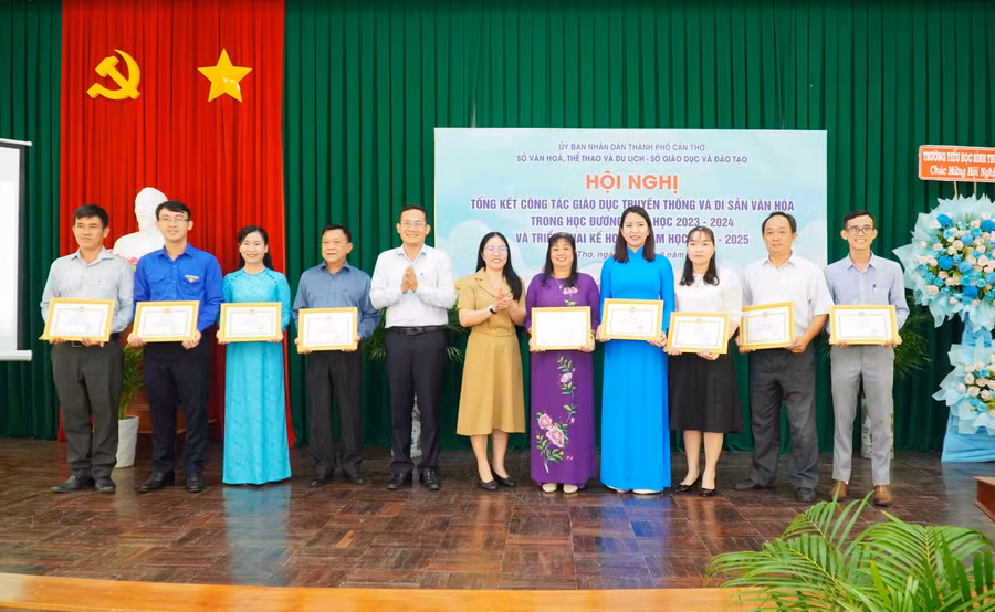 Cần Thơ tiếp tục lan tỏa giáo dục truyền thống và di sản văn hóa trong học đường.