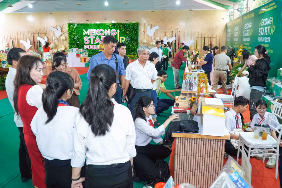 Diễn đàn Mekong Startup hướng tới chuyển đổi xanh cho vùng.