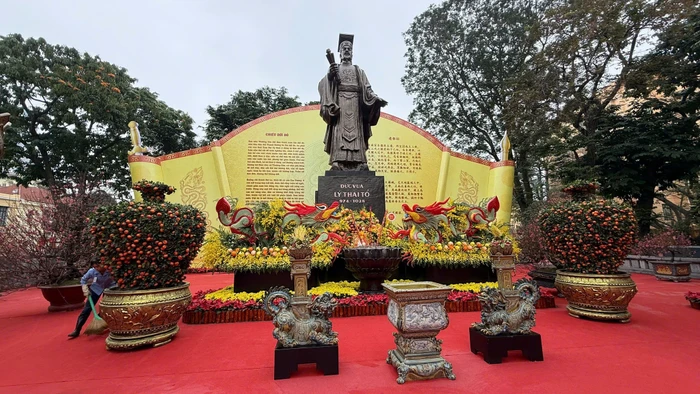 Không gian hoa Xuân sẽ kéo dài đến hết ngày 3/3 - Ảnh: BTC.