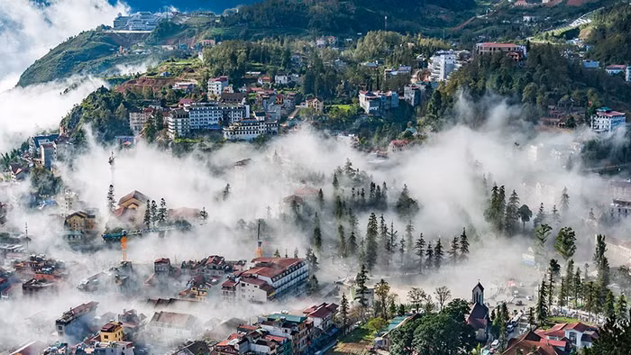 Sa Pa vừa được vinh danh trong danh sách 53 thị trấn đẹp nhất thế giới - Ảnh: ITN.