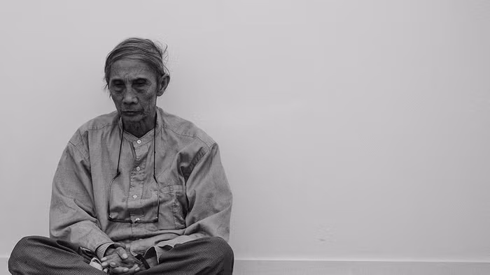 Chân dung cố nghệ sĩ Lê Công Thành - hình chụp năm 2008.