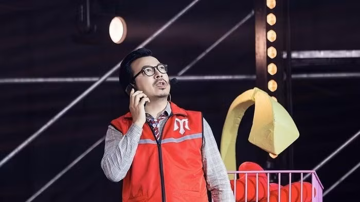 Đinh Tiến Dũng trong tập 1 Anh trai vượt ngàn chông gai mùa 2.