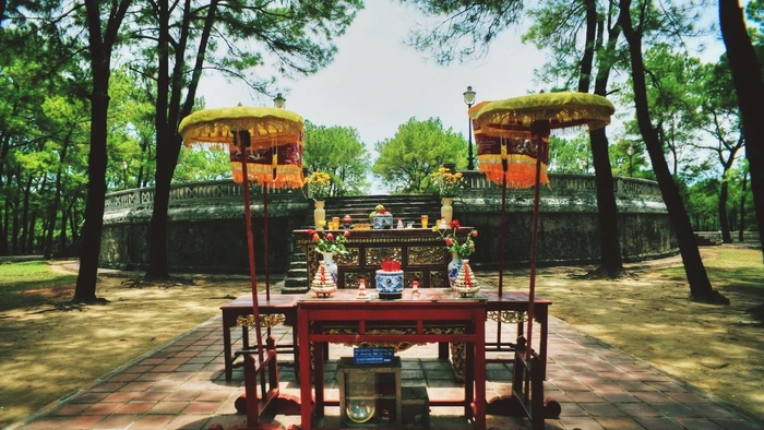 Đàn Nam Giao là một trong những di tích quan trọng tại thành phố Huế - Ảnh ITN.