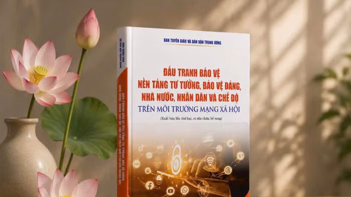 Cuốn sách do Ban Tuyên giáo và Dân vận Trung ương biên soạn. 