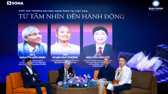 Tầm nhìn, hành động kiến tạo trường đại học hạnh phúc