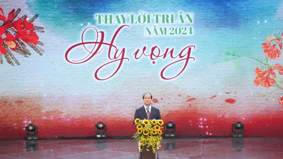 Thay lời tri ân 2024 - Hy vọng