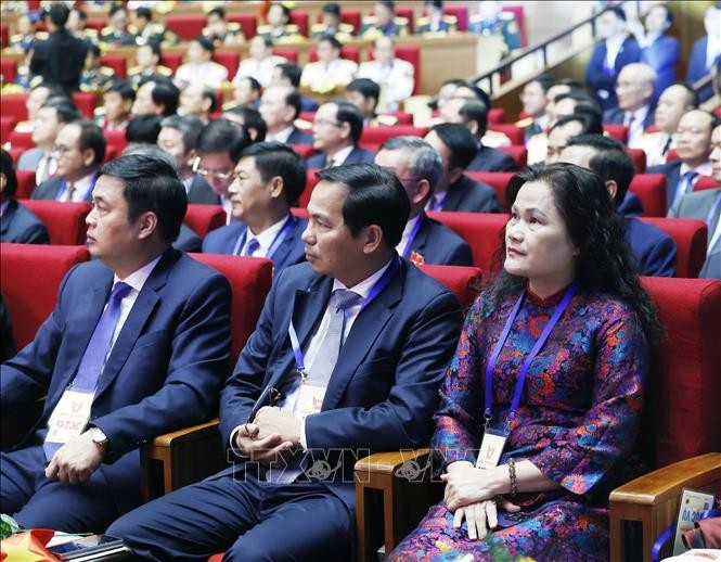Đại biểu dự đại hội. Ảnh: Thống Nhất/TTXVN