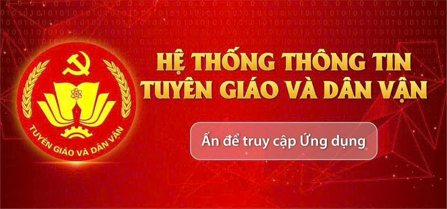 Banner ứng dụng Tuyên giáo và Dân vận
