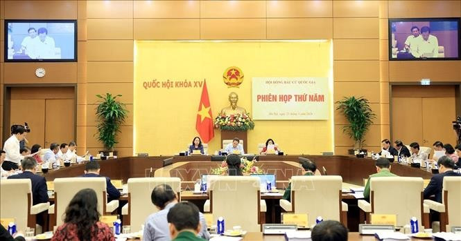 Quang cảnh phiên họp. Ảnh: Tuấn Anh/TTXVN