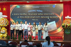 Khoa Chăn nuôi Thú y, Trường Đại học Nông Lâm TPHCM tri ân các doanh nghiệp đồng hành.