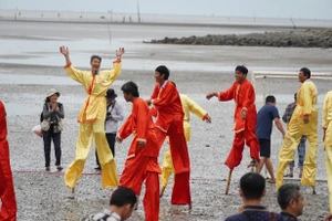 Lễ hội Nghinh Ông Cần Giờ là dấu ấn văn hóa tiêu biểu của ngư dân miền biển. Ảnh: BTC