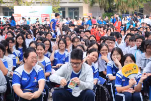 Ngày hội có sự tham gia của hơn 3.000 học sinh đến từ các trường trên địa bàn TPHCM. Ảnh: BTC