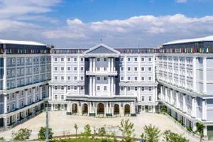 Toàn cảnh cơ sở vật chất Trường Quốc tế Mỹ AISVN trước thời điểm bị giải thể. Ảnh: ITN