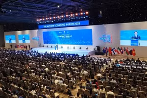 Toàn cảnh nơi diễn ra Diễn đàn Kinh tế mùa Thu năm 2025. Ảnh: M.H - A.V.