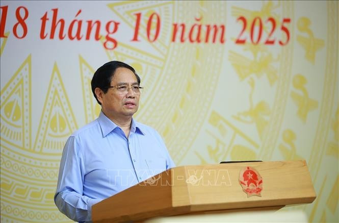Thủ tướng Phạm Minh Chính phát biểu. Ảnh: Dương Giang/TTXVN Thủ tướng Phạm Minh Chính phát biểu. Ảnh: Dương Giang/TTXVN