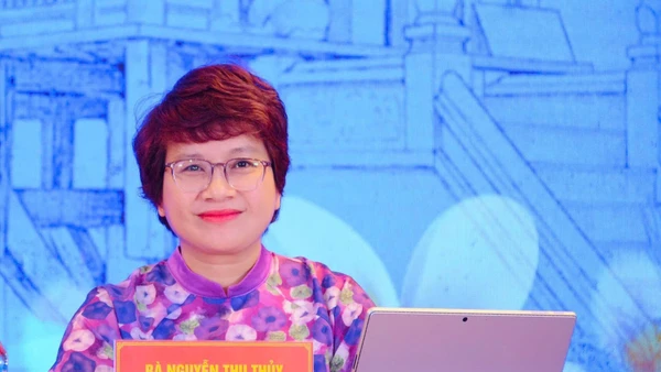 Bà Nguyễn Thu Thủy - Cục trưởng Cục Hợp tác quốc tế (Bộ GD&ĐT).